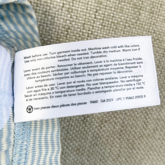 Carter’s | Baby 2-Piece Blue & Cream ‘My First Easter’ Bodysuit Pant Set *NWT* - Picture 11 of 11